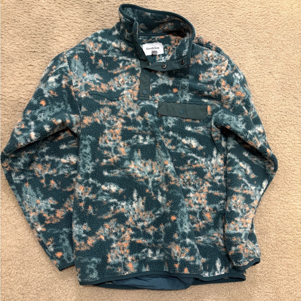 Goodfellow fleece pullover with pockets, size Small. Brand new, without tags - Picture 3 of 13